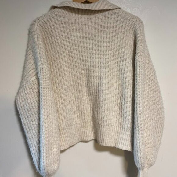 Reitmans Beige Collared Women's Pullover Sweater Size S - Picture 7 of 8